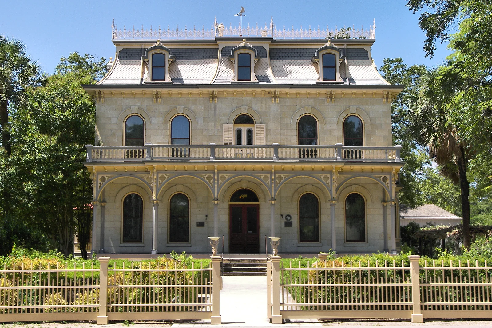 The historic Edward Steves Homestead in San Antonio's King William neighborhood